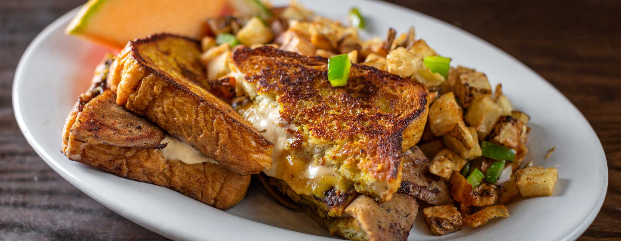 Monte Cristo Brunch Sandwich – vegan or vegetarian